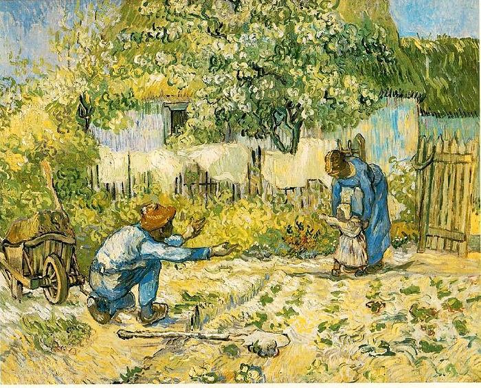 Vincent Van Gogh First Steps France oil painting art